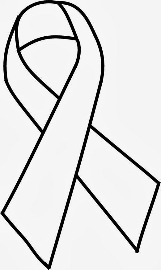 Free printable cancer ribbon template