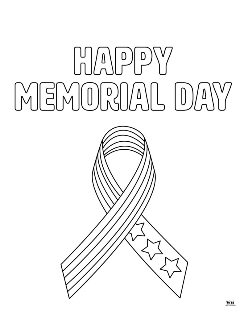 Memorial day coloring pages