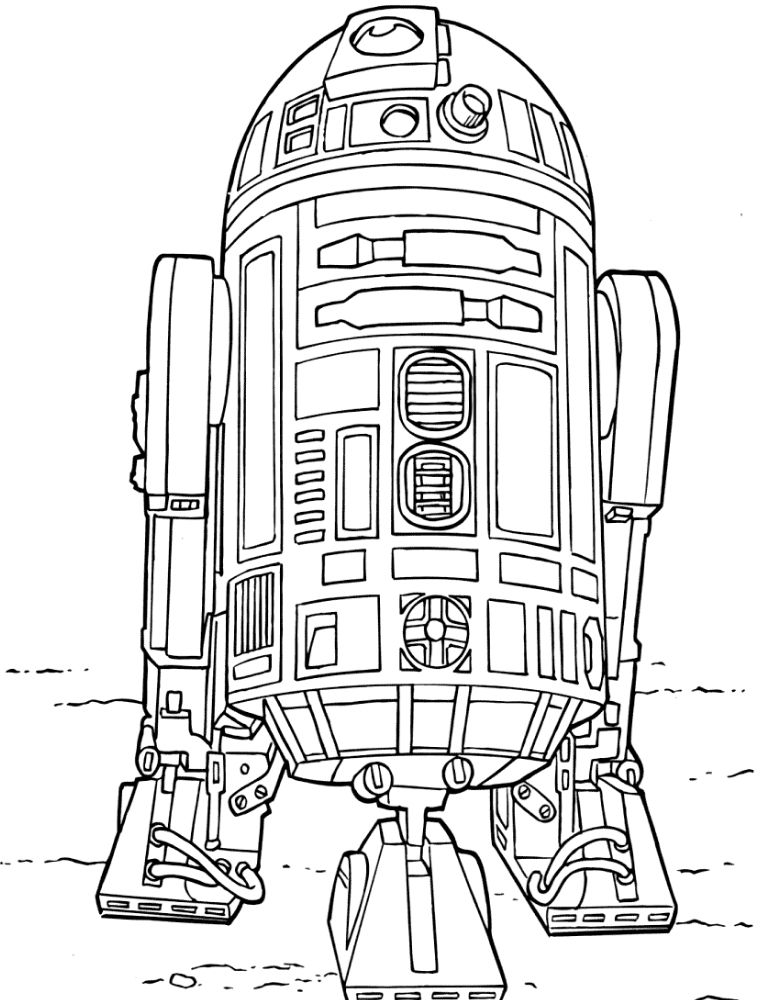 Free space robot coloring sheet sheet and pdf to print