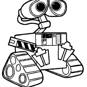 Robot coloring pages printable for free download