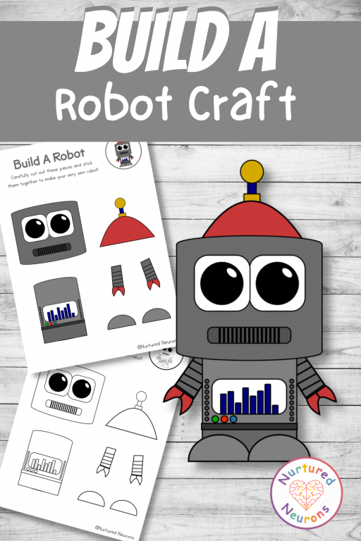 Build a robot craft awesome printable