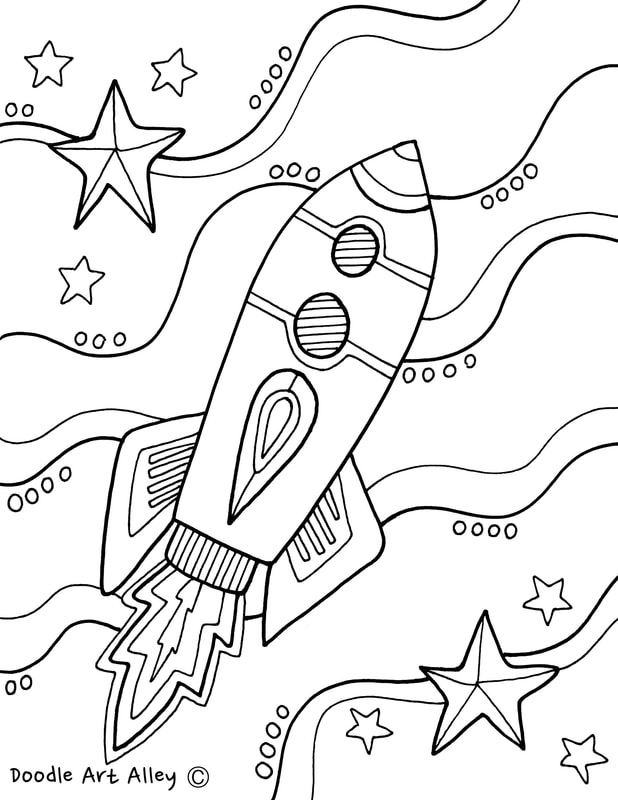 Solar system coloring pages printables