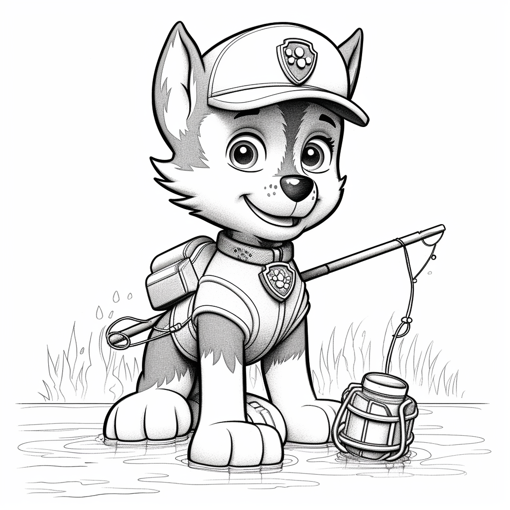 Free printable paw patrol coloring pages