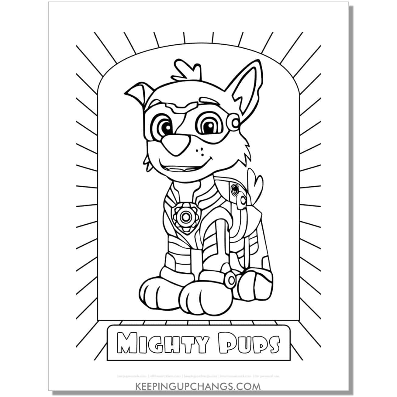 Free paw patrol coloring pages sheets popular printables