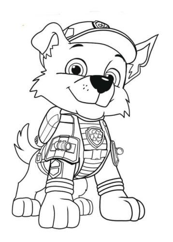 Rocky from paw patrol movie