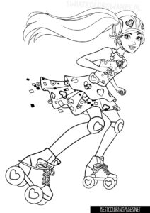 Barbie coloring pages