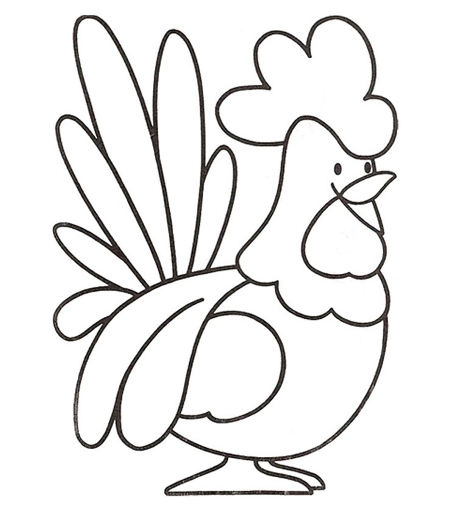 Top free printable rooster coloring pages online