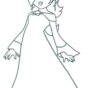 Rosalina coloring pages printable for free download