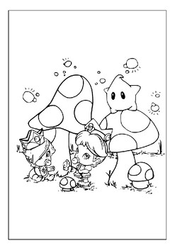 Fuel imagination with rosalina coloring pages printable collection