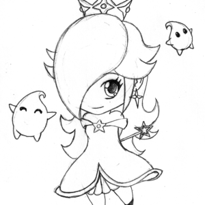 Rosalina coloring pages printable for free download