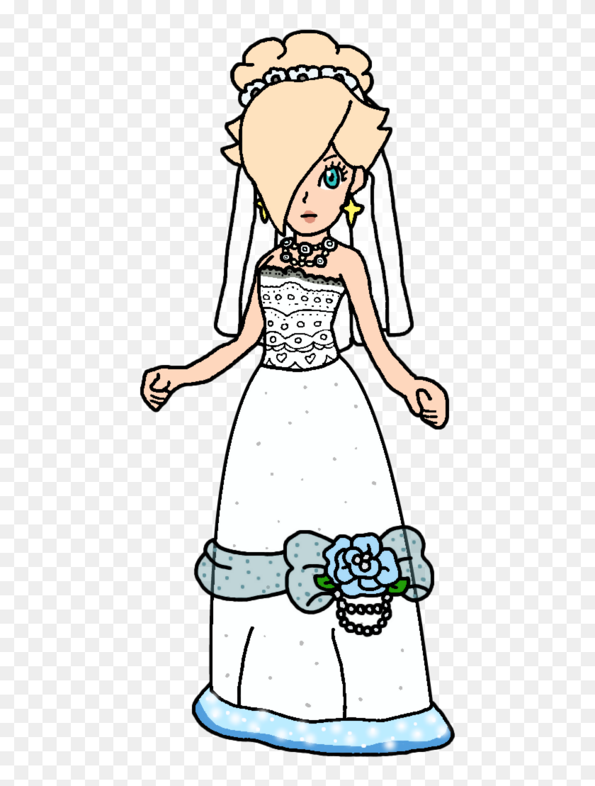 Rosalina drawing coloring page