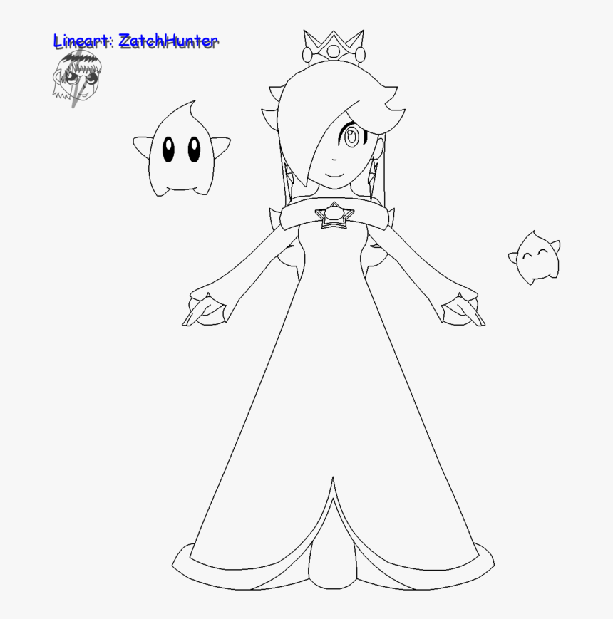 Rosalina coloring pages to print