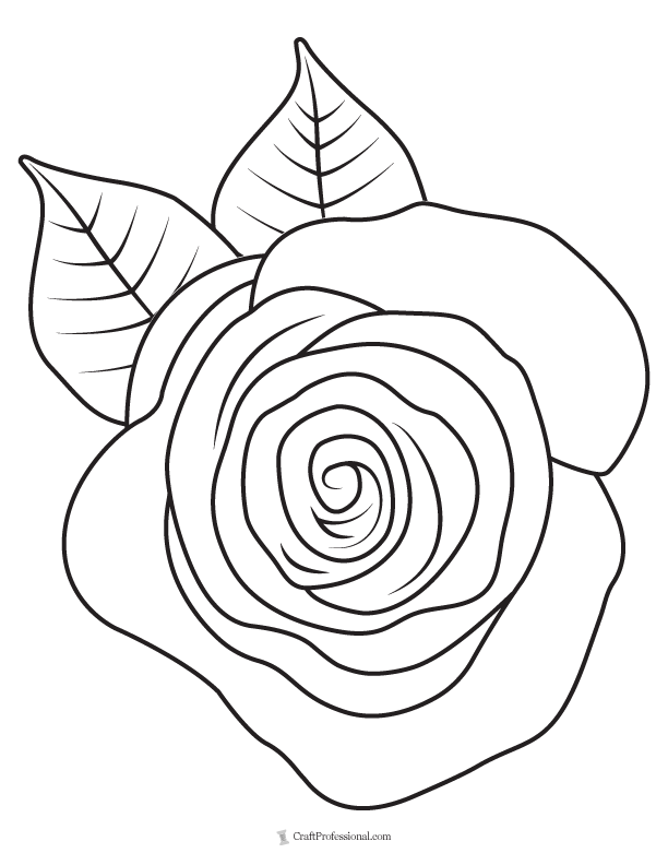 Flower coloring pages