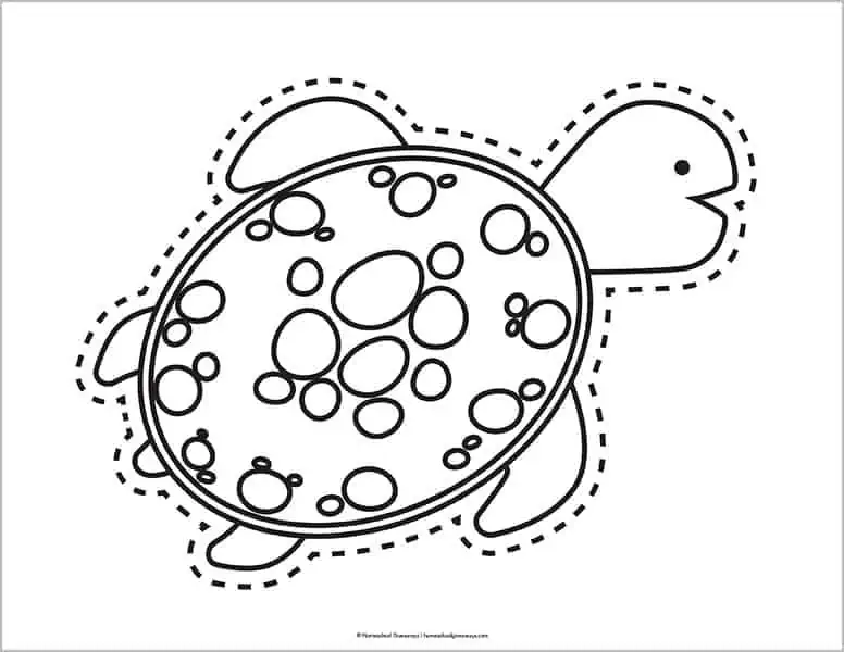 Free printable sea turtle coloring pages templates