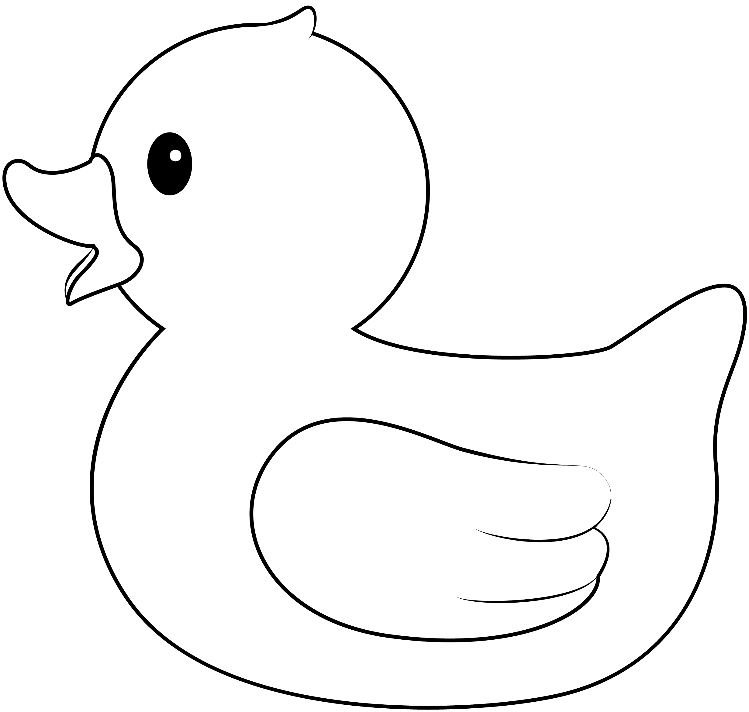 Rubber duck printable template free printable papercraft templates