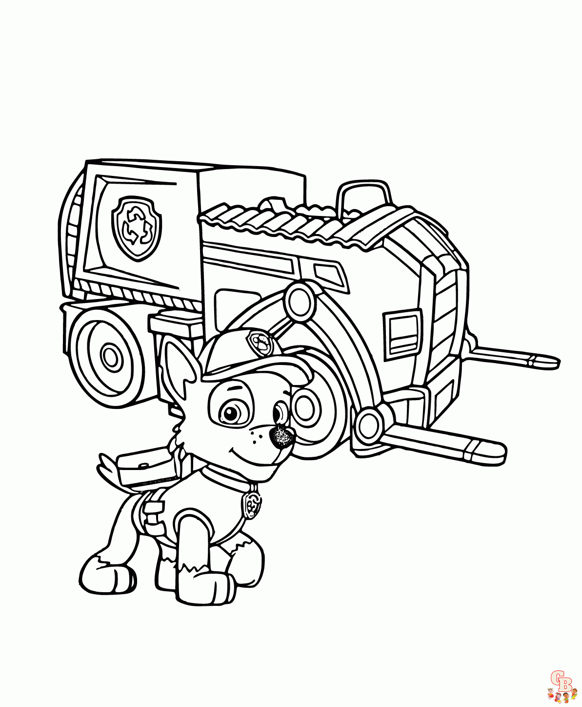 Discover the best free paw patrol coloring pages printable