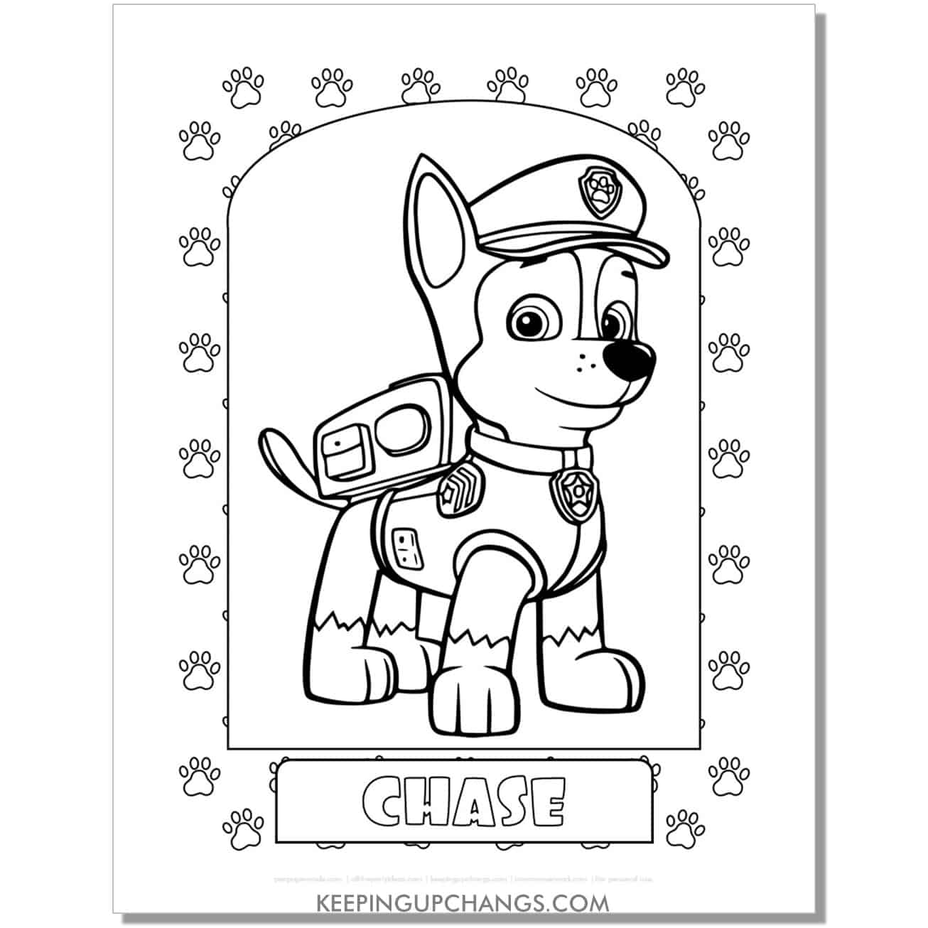 Free paw patrol coloring pages sheets popular printables