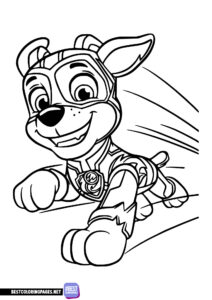 Paw patrol coloring pages