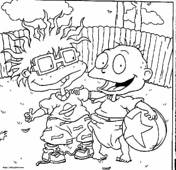 Everything rugrats and all grown up free printable rugrats coloring pages