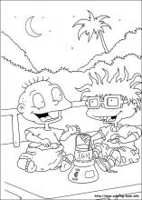 Rugrats coloring pages on coloring