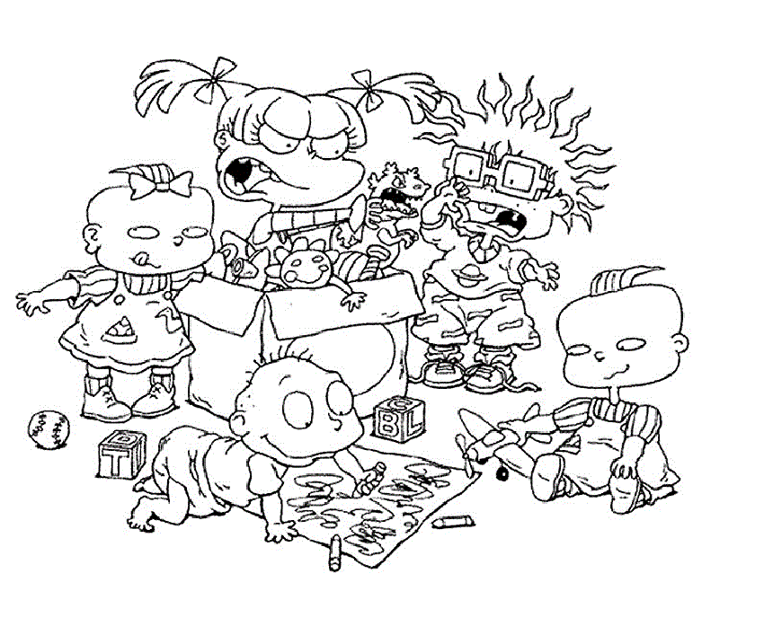 Free printable rugrats coloring pages for kids cute coloring pages coloring pages for kids captain america coloring pages
