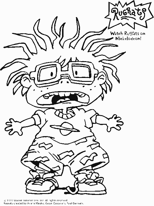 Best rugrats coloring pages for kids