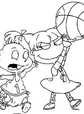Rugrats coloring page
