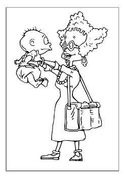 Printable rugrats coloring pages unleash your childs imagination pages