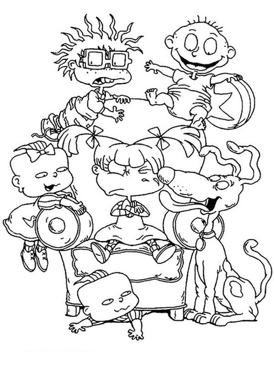 Rugrats coloring page ideas rugrats coloring pages coloring pictures