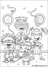 Rugrats coloring pages on coloring