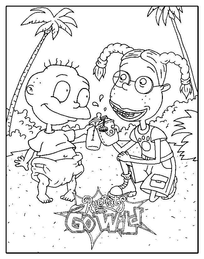 Best rugrats coloring pages for kids