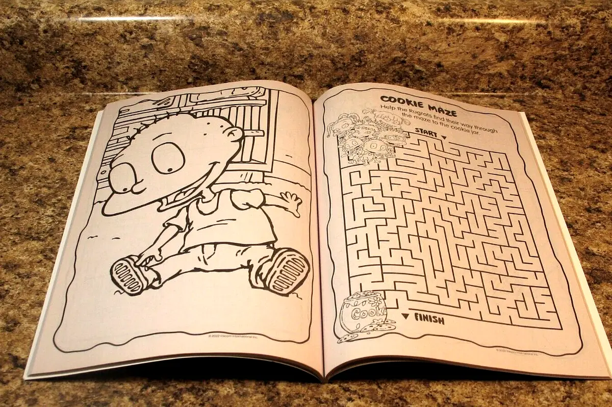 Rugrats coloring book pages new