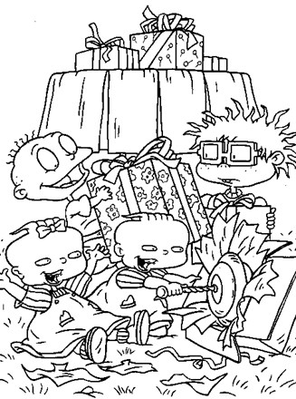 Rugrats coloring page