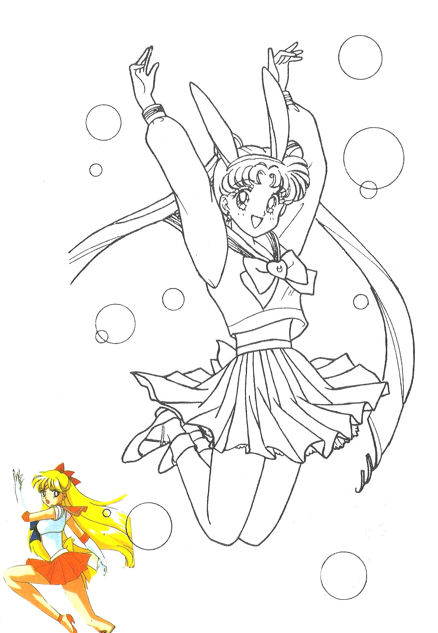 Sailor moon coloring pages â avane shop