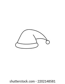 Santa hat outline images stock photos d objects vectors