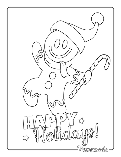 Free christmas coloring pages for kids adults