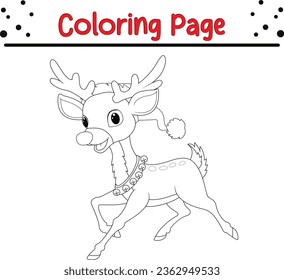 Reindeer coloring page images stock photos d objects vectors