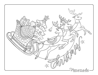 Free christmas coloring pages for kids adults