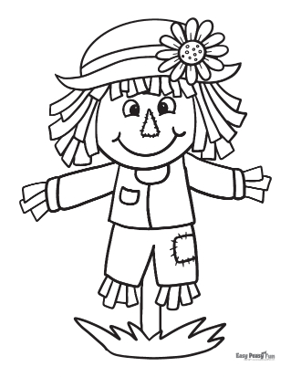 Fall coloring pages