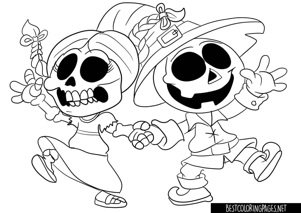 Halloween coloring pages