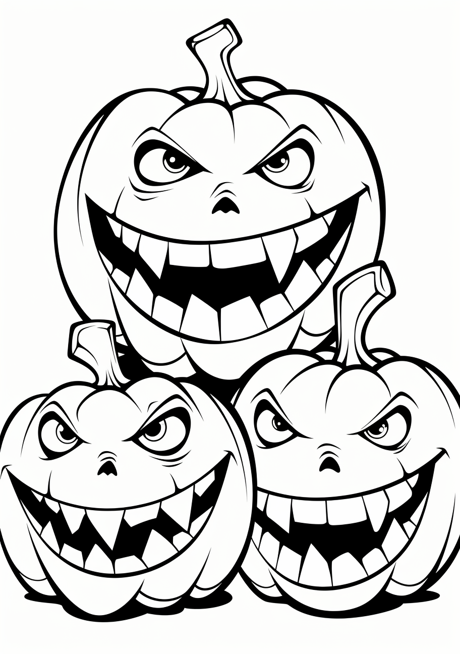 Halloween coloring fun and engaging printable creations coloring