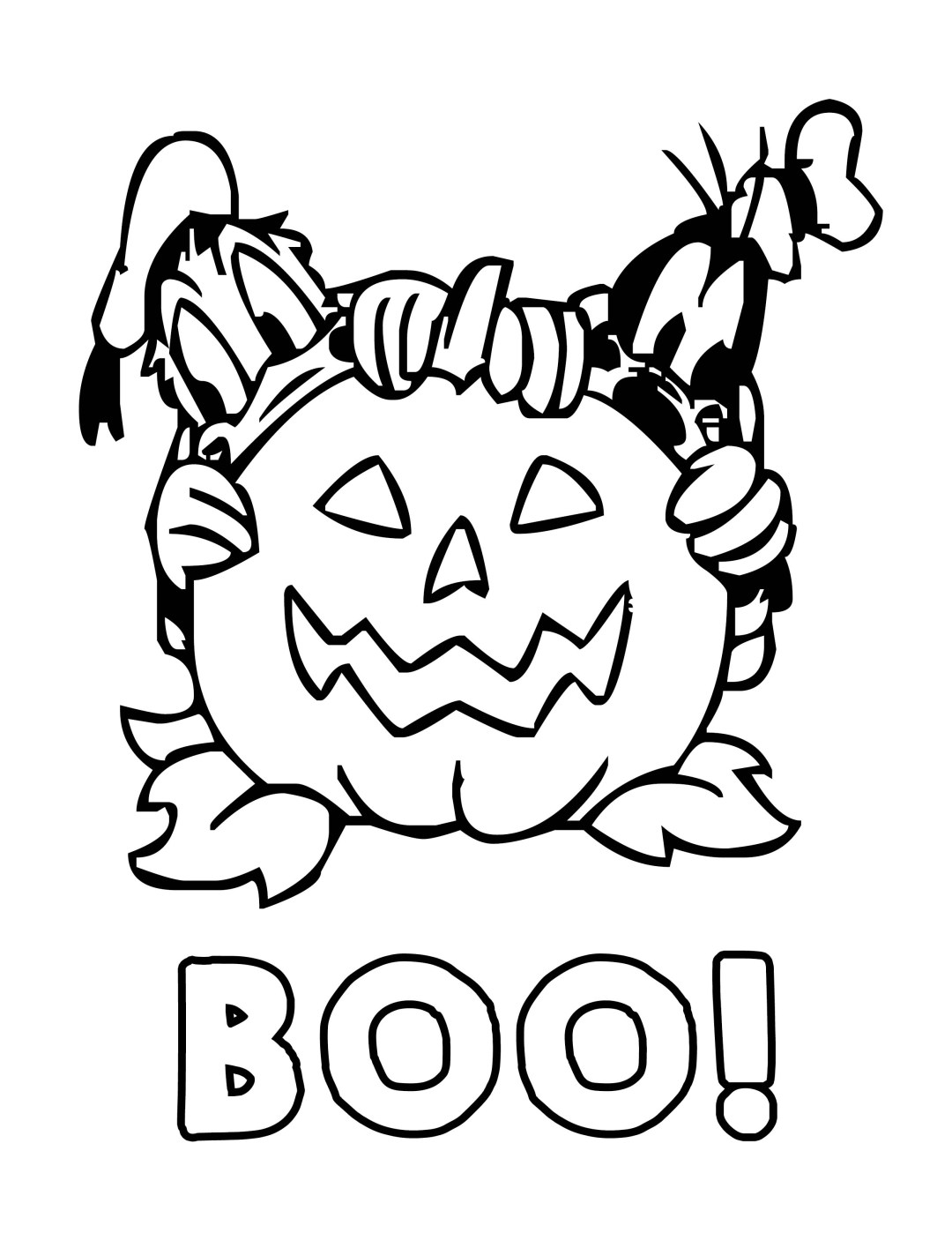 Halloween coloring pages for kids