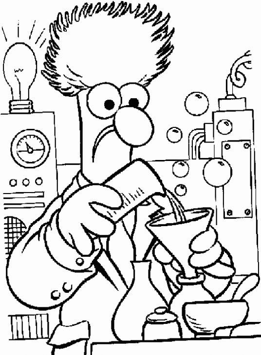 Science coloring pages