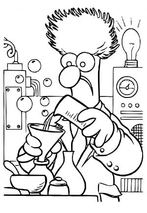 Free printable science coloring pages for adults and kids