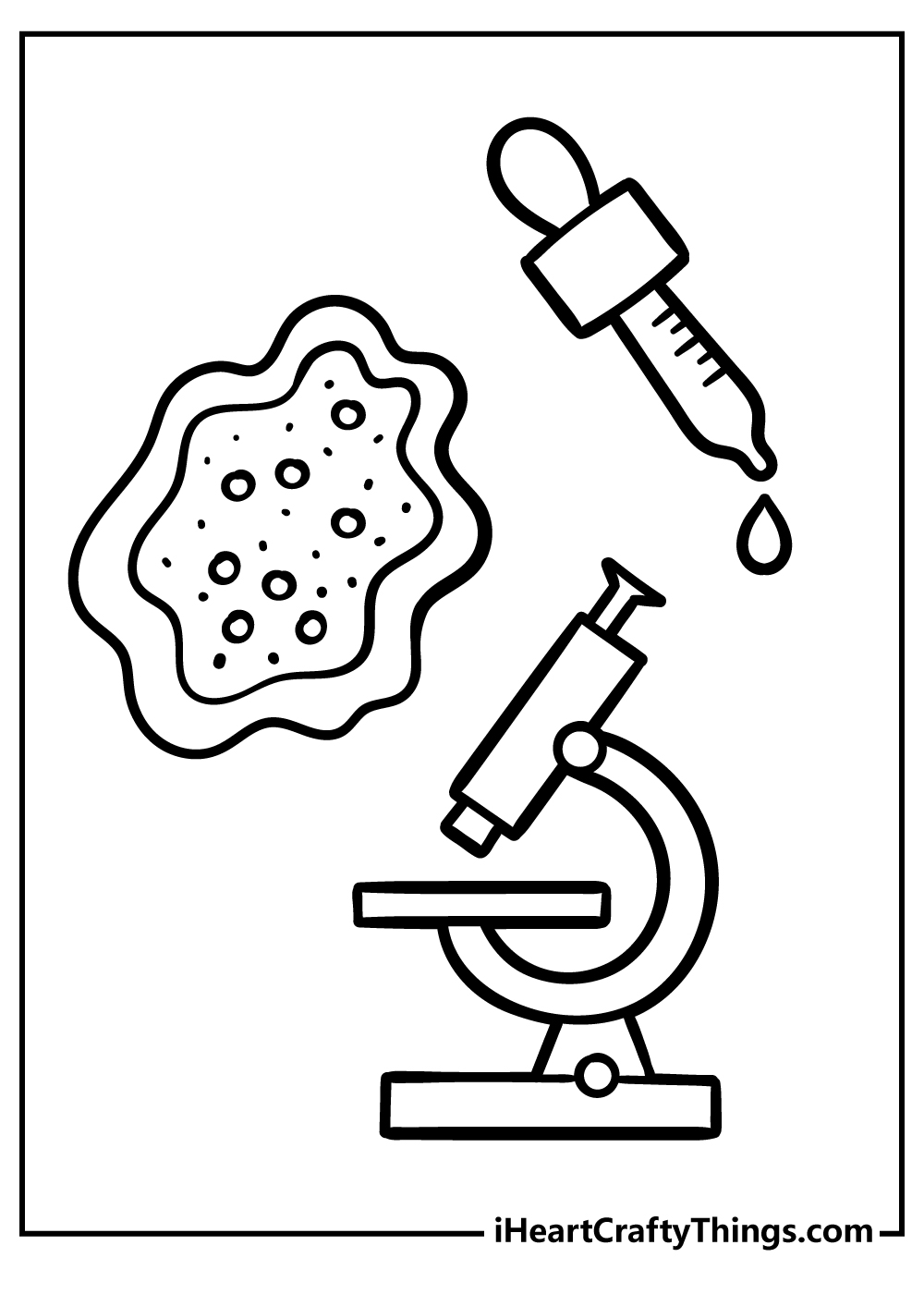 Science coloring pages free printables