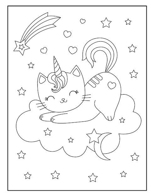 Page science coloring page images