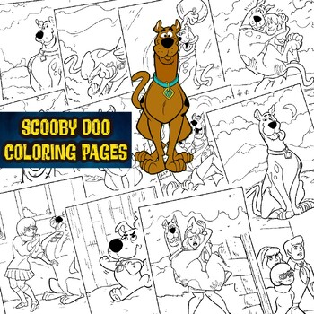 Scooby doo coloring pages