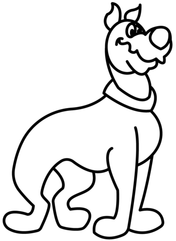 Scooby doo coloring pages free coloring pages