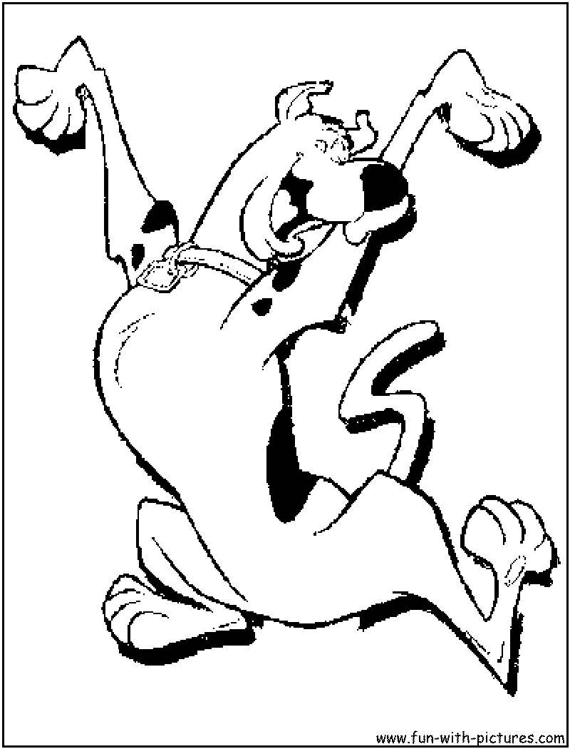 Scoobydoo coloring pages