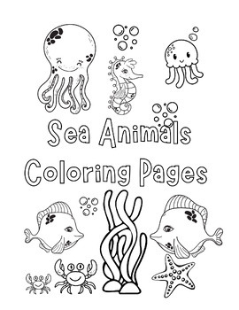 Sea animals coloring pages printable activities for kidspreschoolhomeschool